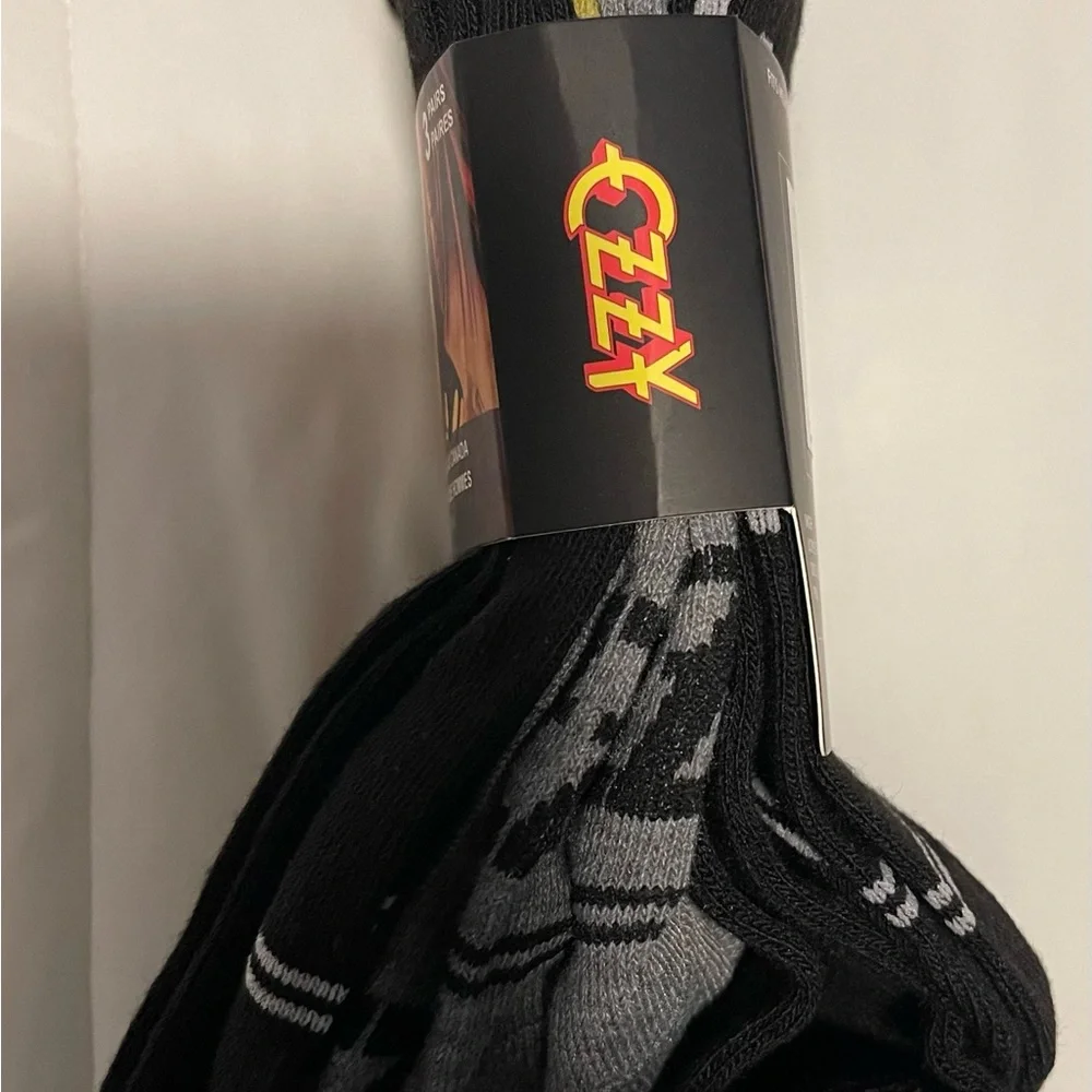 Men's Ozzy Osbourne 3 Pack Socks - Picture 2 of 7